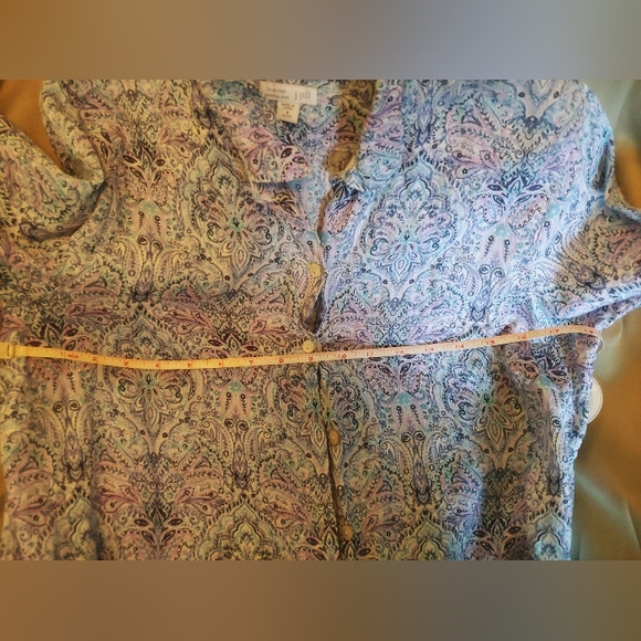 J Jill Linen Top - Picture 9 of 12